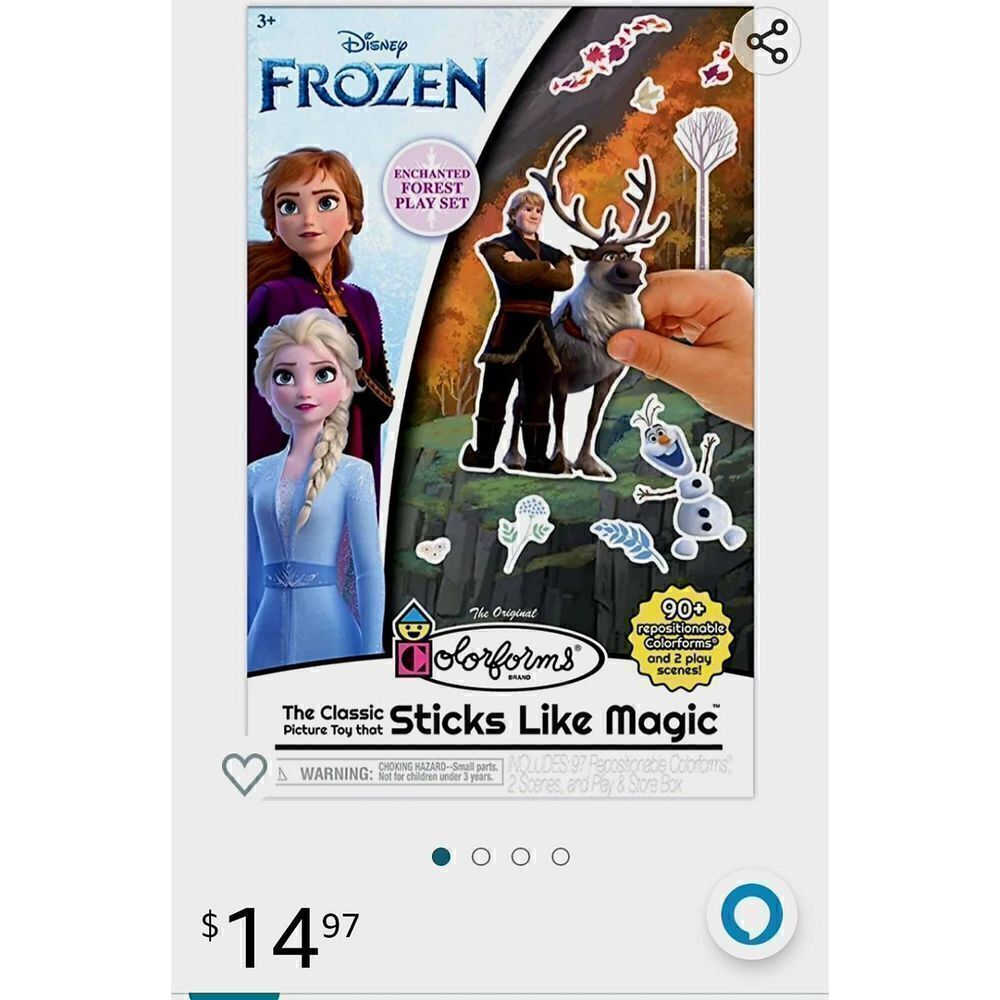 NEW IN BOX DISNEY FROZEN COLORFORMS